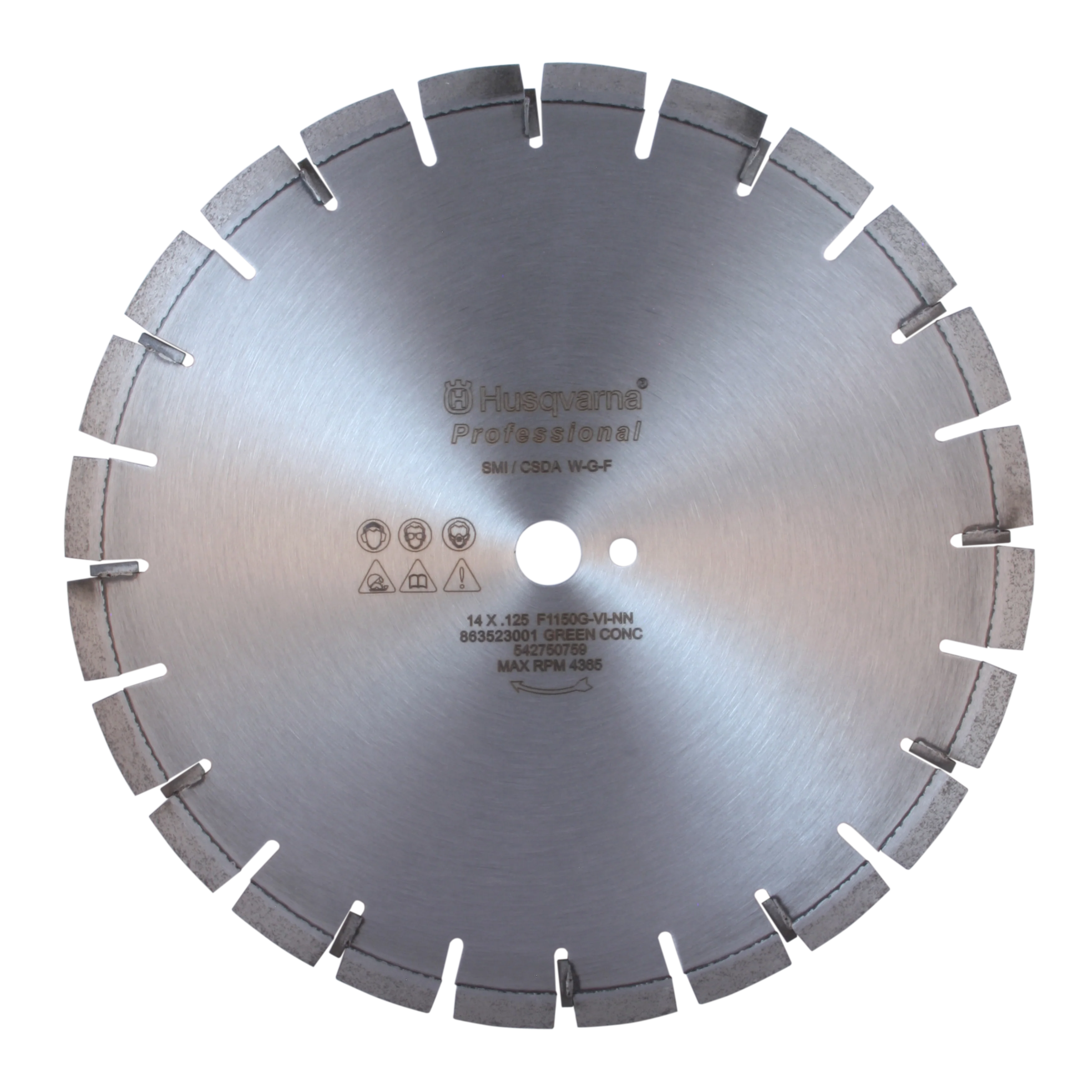 Early Entry Concrete Saw Blades - Husqvarna Professional® F1150g
