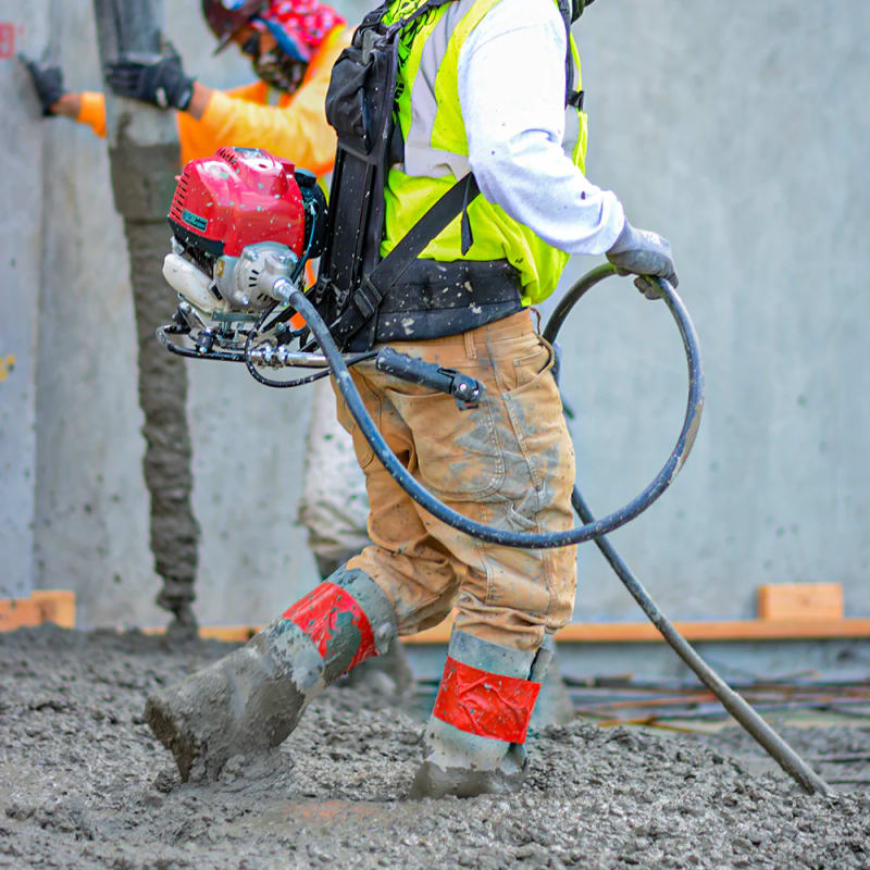 Honda Concrete Finishing Bundle with Magnesium Screed Blade Float and Honda Vibrator with 10" Whip W/ Free Vibration Impact Ironclad Gloves - Image 14