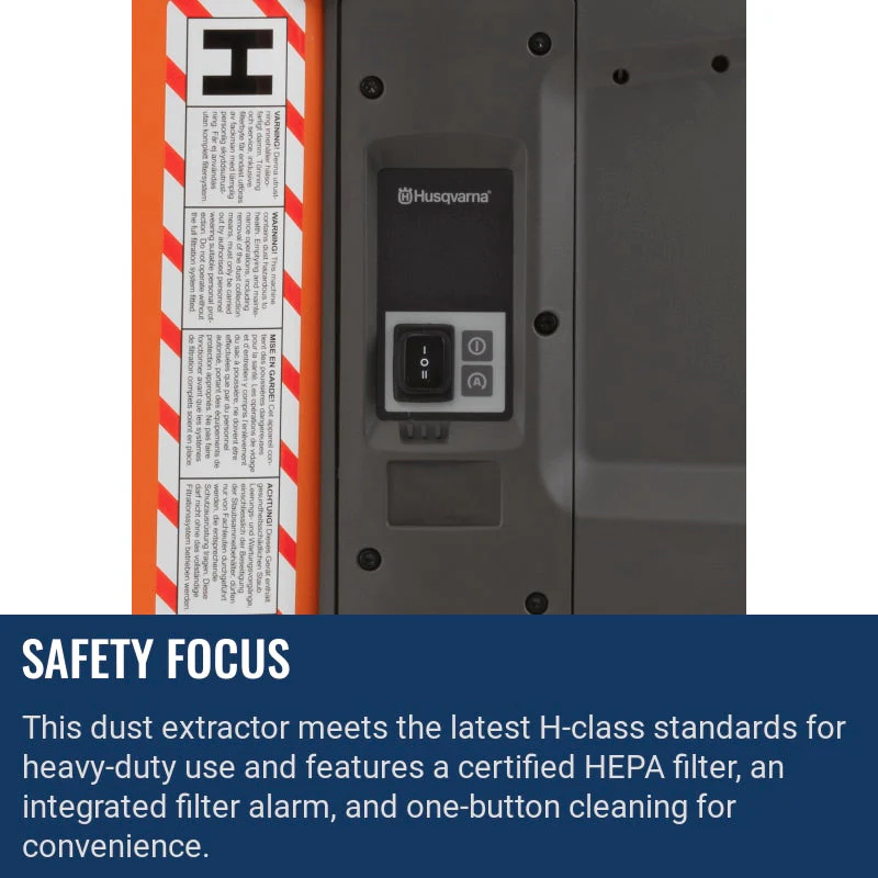 Husqvarna DE 110 SH | Dust Extractor - Image 3