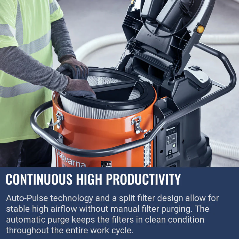 Husqvarna DE 130 H | Dust Extractor - Image 8
