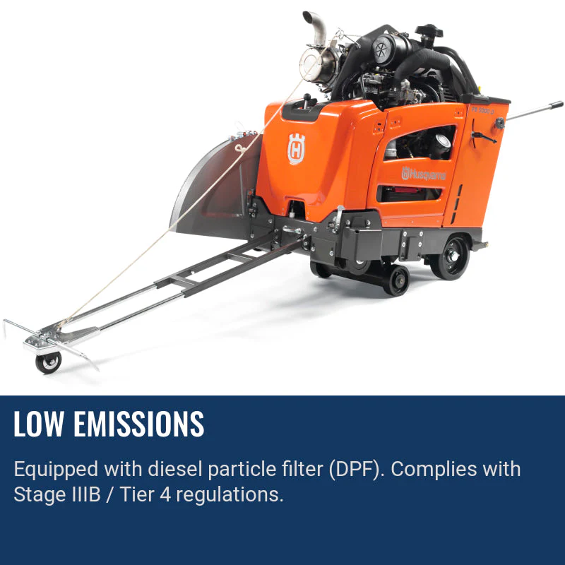 Husqvarna Floor Saw 5000 D | Walk-Behind Floor Saw - Image 2