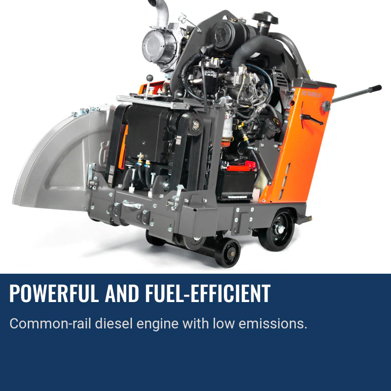 Husqvarna Floor Saw 5000 D | Walk-Behind Floor Saw - Image 3