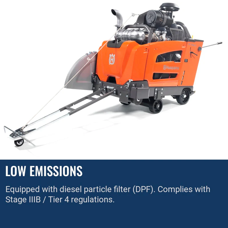 Husqvarna Floor Saw 7000 D | Walk-Behind Floor Saw - Image 3