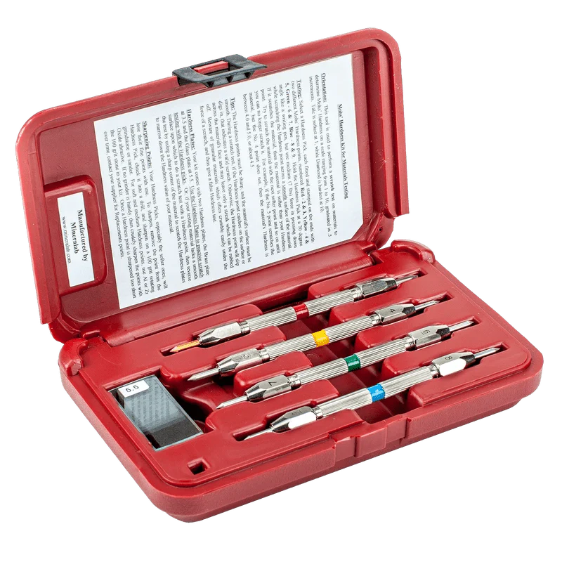 Hardness Test Moh'S Test Kit For Husqvarna Floor Grinders | TEST EQUIPMENT HARDNESS TEST MOH's TEST KIT