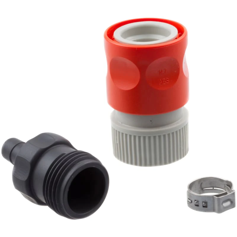 Husqvarna 544237103 Hose Coupling W. Mod. Nipple & Hose Clamp