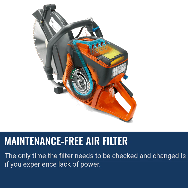 Husqvarna K1270 Disc Cutter 16" - Gas - Image 4