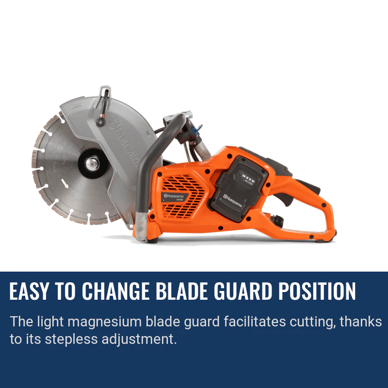 Husqvarna K540i Disc Cutter 10.5" - Battery Powered - Image 4