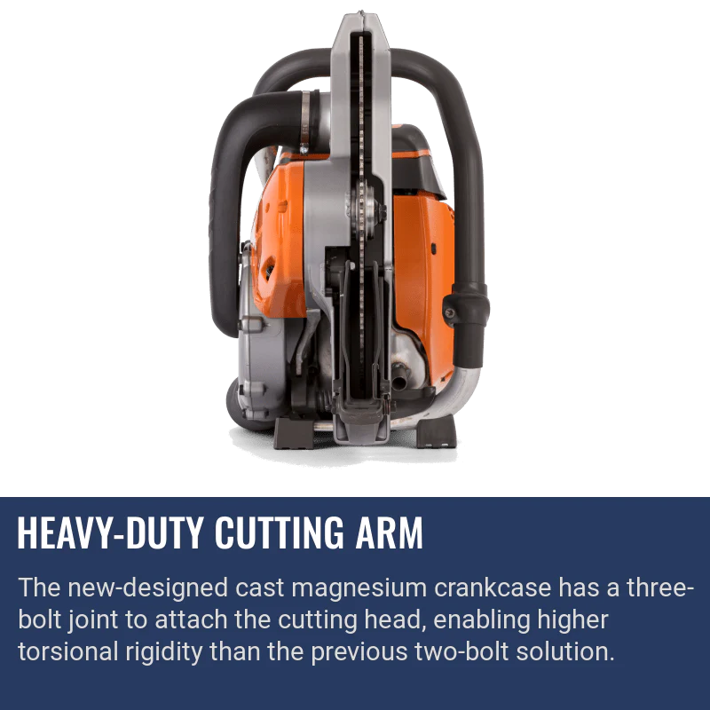 Husqvarna K770 Dry Cut Disc Cutter + FREE S45 Diamond Blade + FREE Ironclad Gloves - Image 9