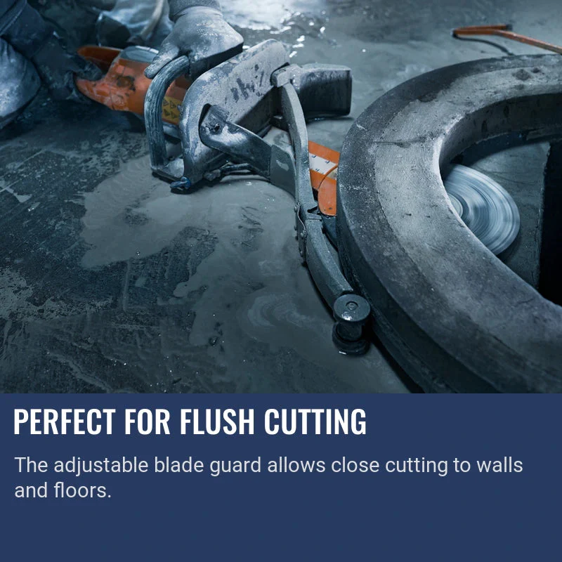 Husqvarna K4000 Cut‑n‑Break Electric Saw + FREE EL35 CnB Diamond Blades + Ironclad Gloves - Image 4