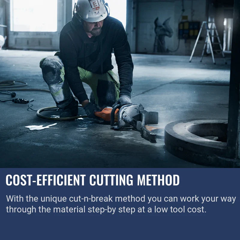 Husqvarna K4000 Cut‑n‑Break Electric Saw + FREE EL35 CnB Diamond Blades + Ironclad Gloves - Image 6