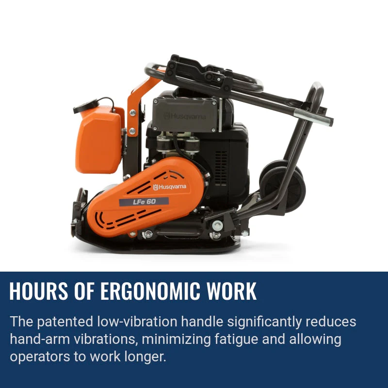 Husqvarna LFe 60 LAT W/ Free Vibration Impact Ironclad Gloves - Image 9