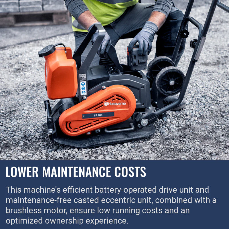 Husqvarna LF 60i LAT W/ Free Vibration Impact Ironclad Gloves - Image 7