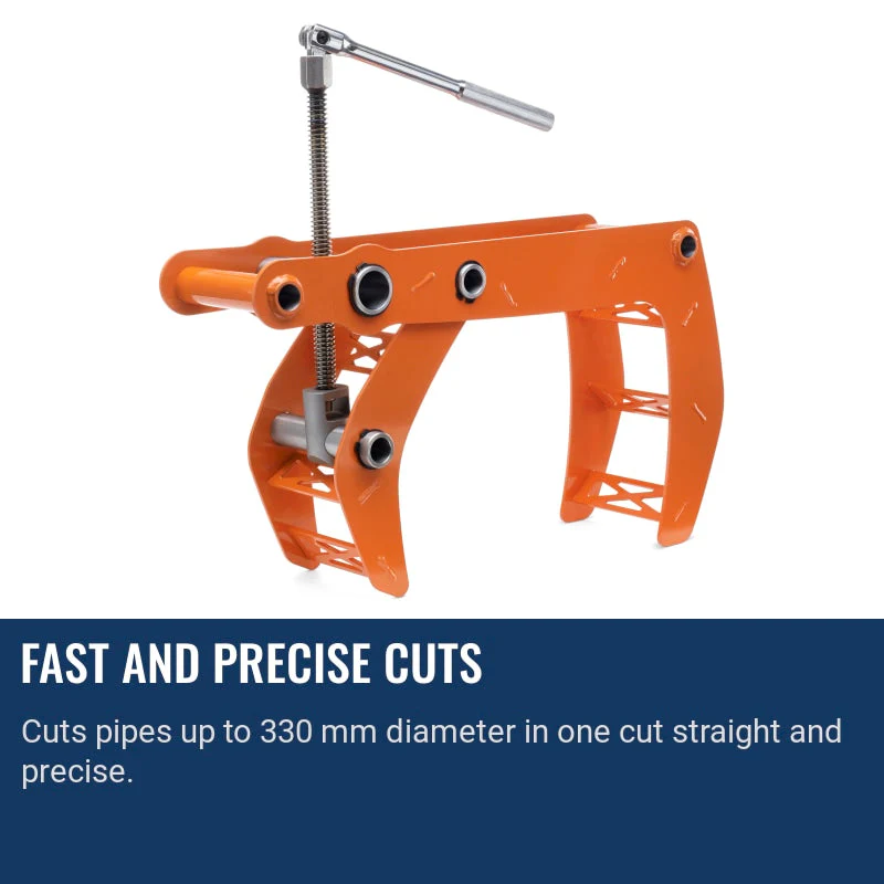 Pipe Cutting Clamp For Husqvarna Power Cutters | PIPE CUTTING CLAMP Ring & Chain - Image 2