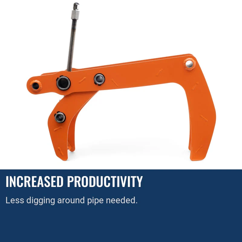 Pipe Cutting Clamp For Husqvarna Power Cutters | PIPE CUTTING CLAMP Ring & Chain - Image 3