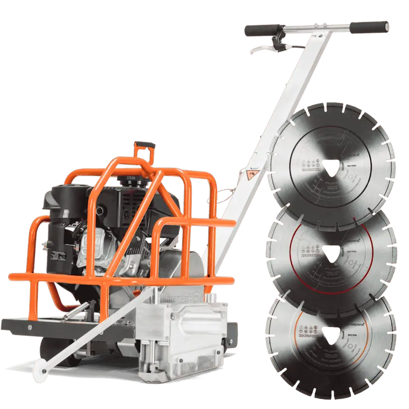 Husqvarna Soff-Cut 150 Bundle w/ 3 Blades + No Taxes* + Free Shipping