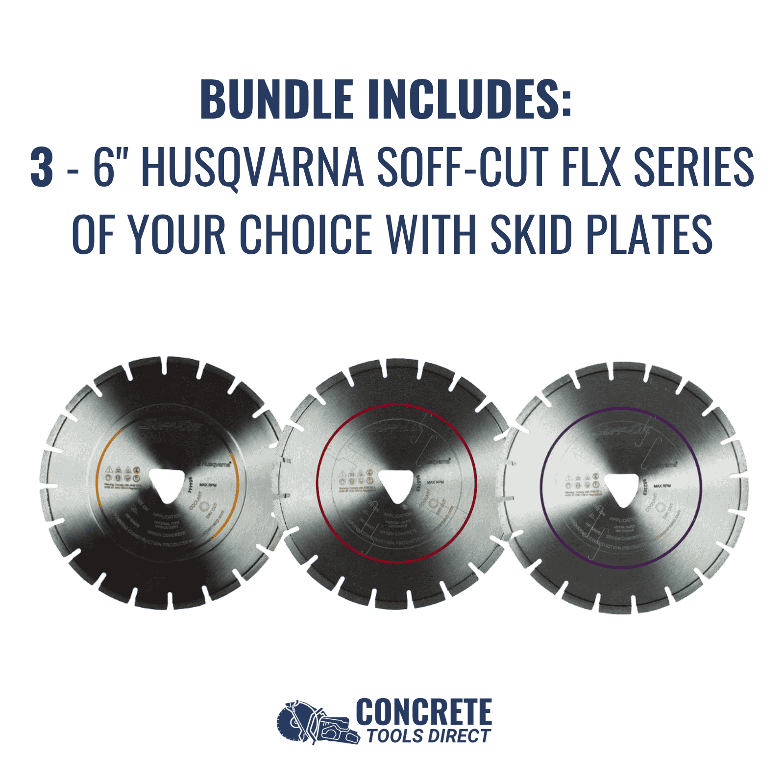 Husqvarna Soff-Cut 150 Bundle w/ 3 Blades + No Taxes* + Free Shipping - Image 3