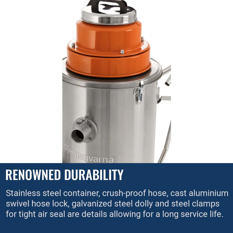 Husqvarna W 70 P | Slurry And Wet Vacuum - Image 3