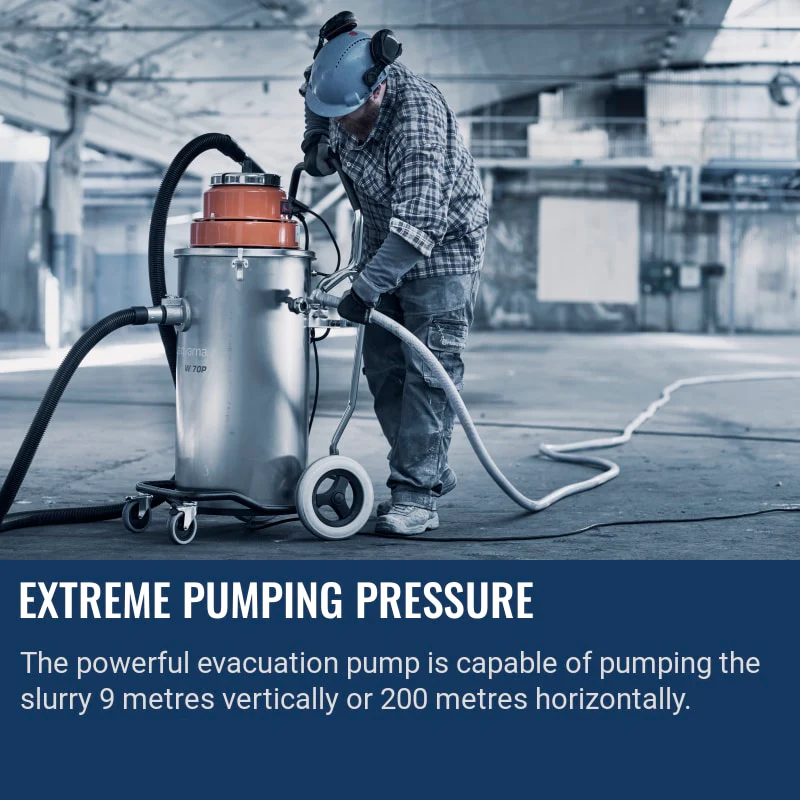 Husqvarna W 70 P | Slurry And Wet Vacuum - Image 5