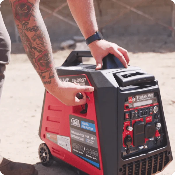 4500 Watt Inverter Generator Electronic Fuel Injection EFI Super Quiet Portable Gas Power Professional Use - Image 3
