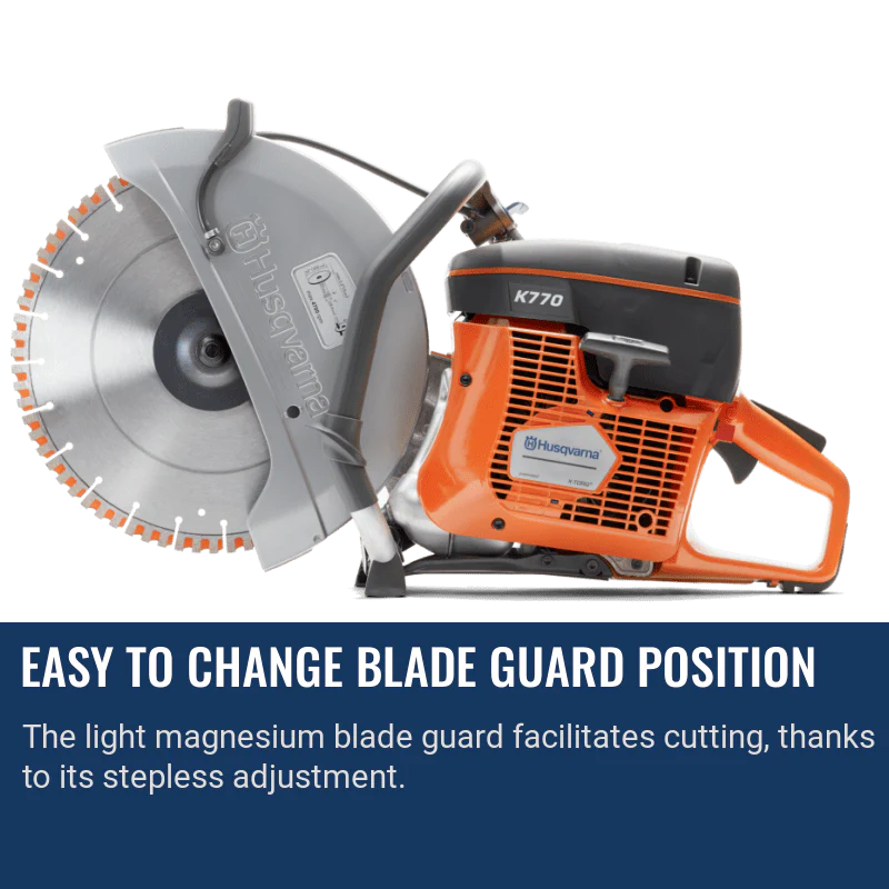 Husqvarna K770 Rescue Saw + FREE FR3 Diamond Blade + FREE Ironclad Gloves - Image 10