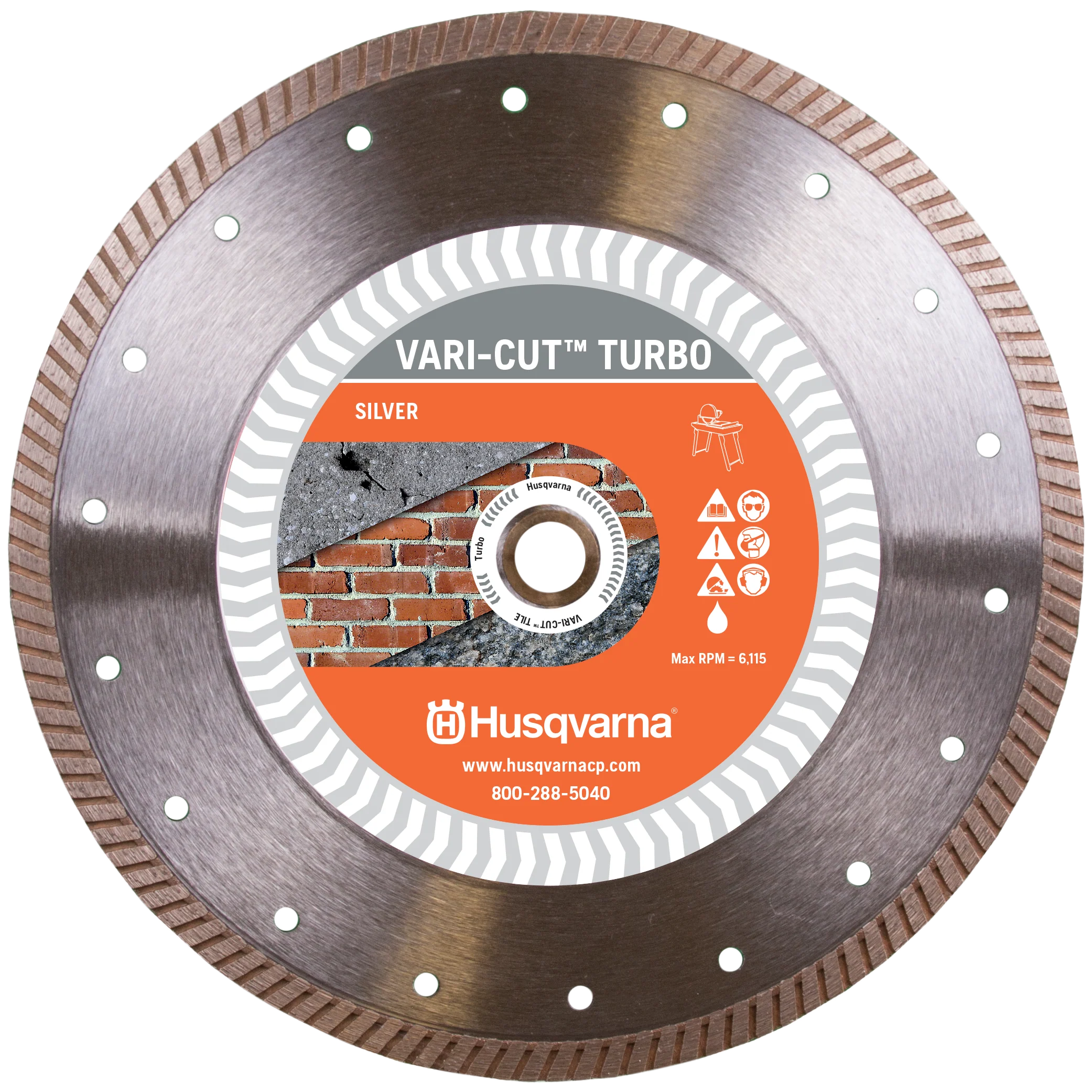 Marble Saw Blade - Husqvarna Vari-Cut Turbo