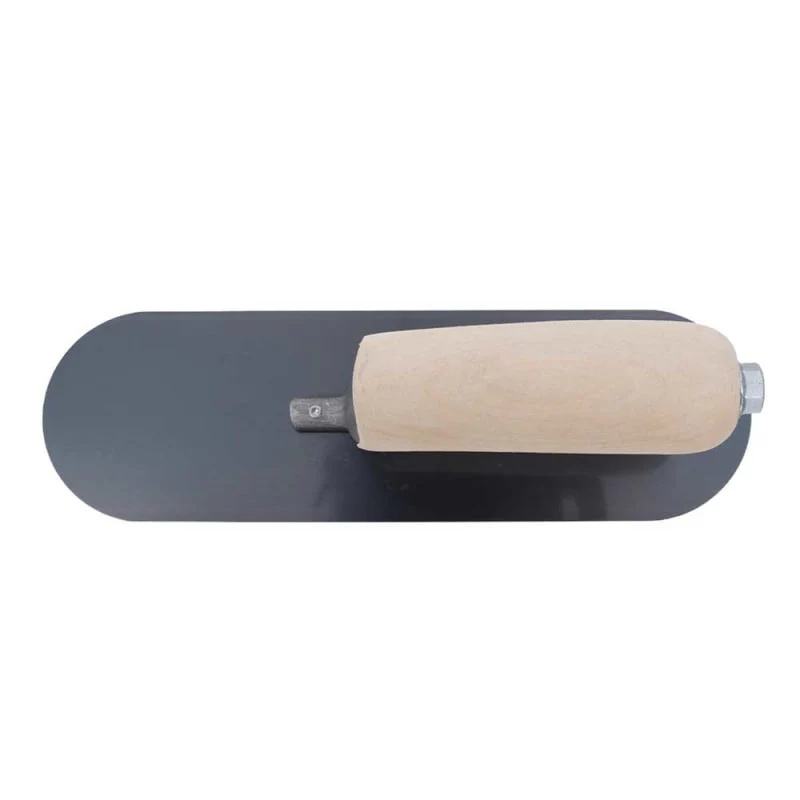 Marshalltown QLT Pool Trowel Blue Steel | 10 X 3 | Wood Handle - Image 2