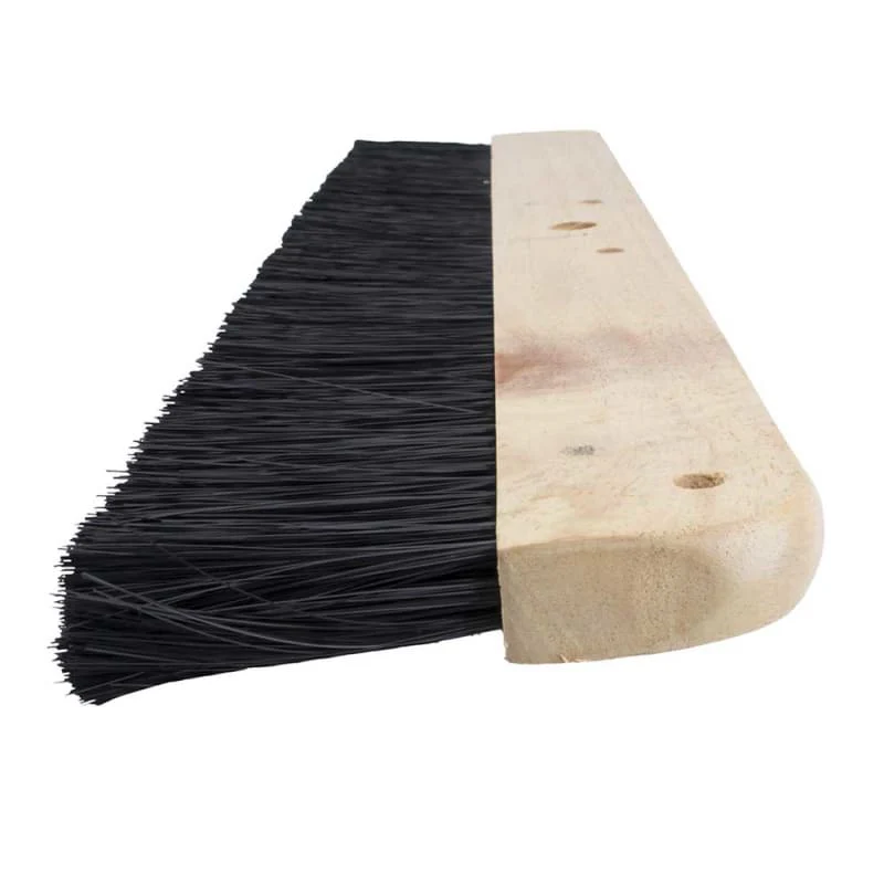 Marshalltown Wood Backed Concrete Broom | 48-In. Poly Bristles - Image 3