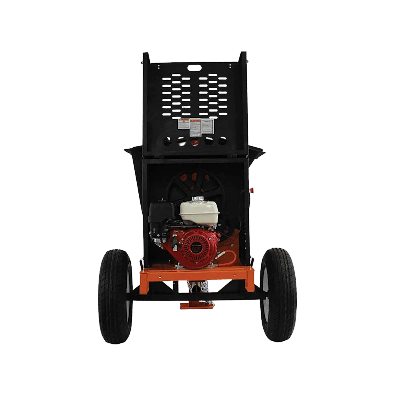 Brave Mortar Mixer | 8 Cu. Ft. Poly Drum | Honda GX239 Gas - Image 11
