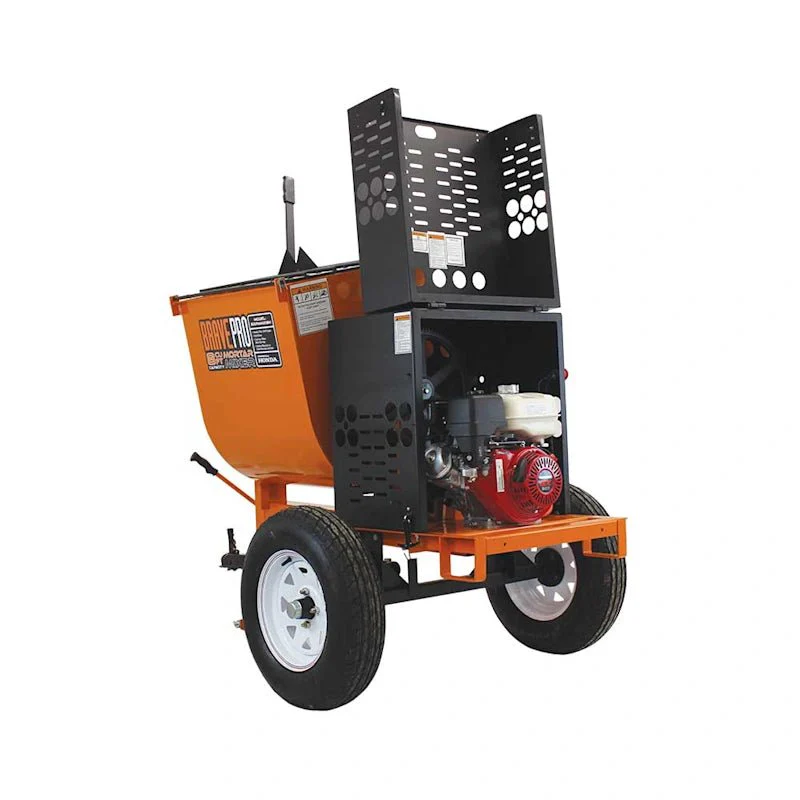 Brave Mortar Mixer | 8 Cu. Ft. Steel Drum | Honda GX239 Gas - Image 13