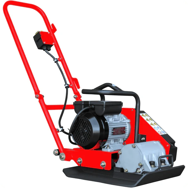 2 HP Electric Vibratory Plate Compactor Tamper for Gravel Soil Compaction W/ Free Ironclad Gloves - Image 4