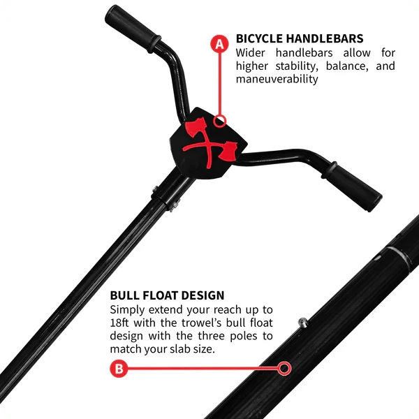 Power Trowel - 30" - Tomahawk Power 2.47Hp - 70 Rpm - Image 6