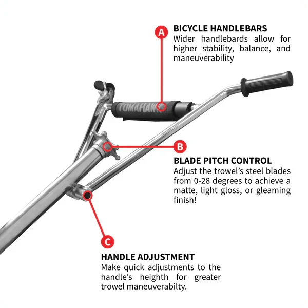 Power Trowel - 36" - Kohler 6Hp - 120 Rpm - Image 5