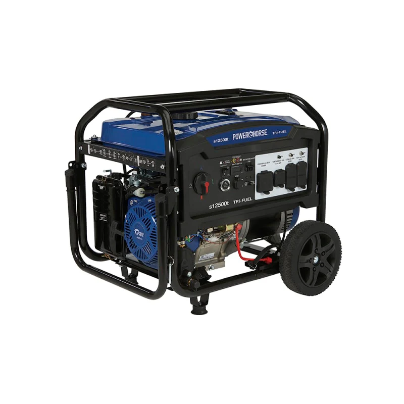 Powerhorse Generator | 12,500 Surge Watt | Tri Fuel | Electric Start - Image 7