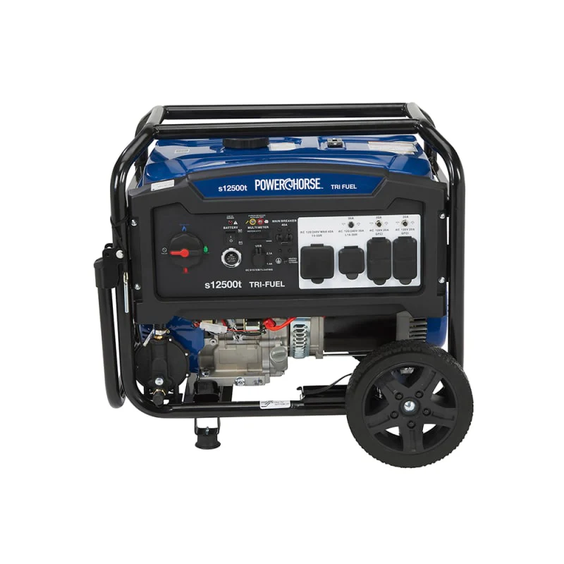 Powerhorse Generator | 12,500 Surge Watt | Tri Fuel | Electric Start - Image 8