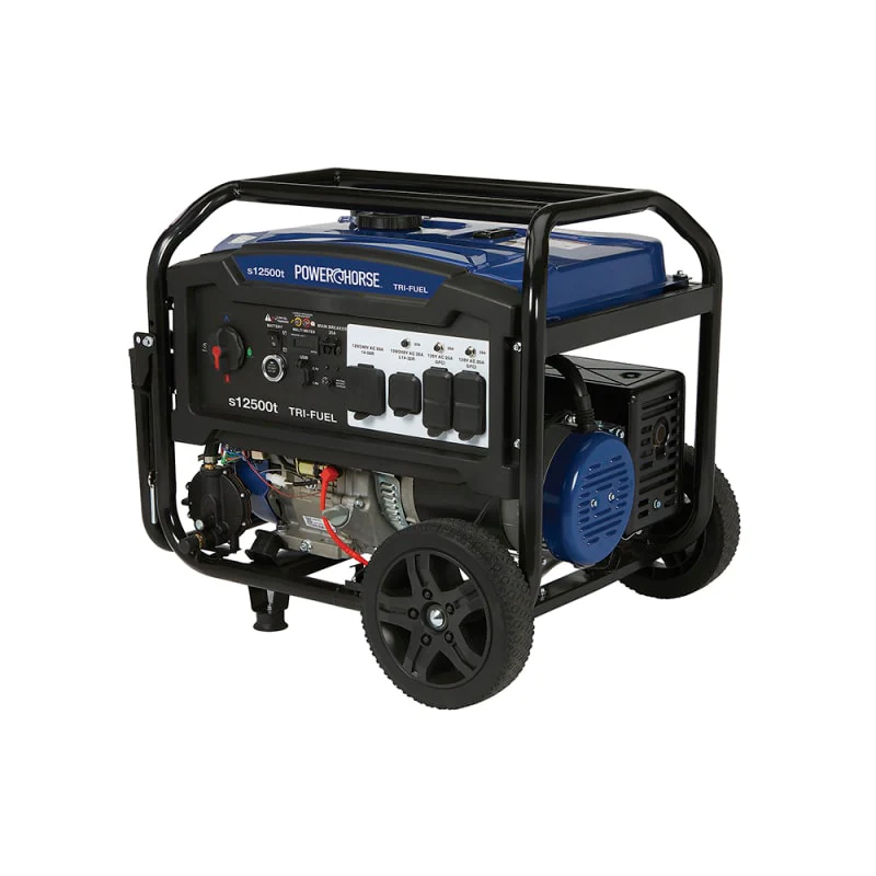 Powerhorse Generator | 12,500 Surge Watt | Tri Fuel | Electric Start - Image 9