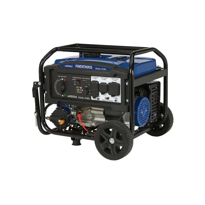 Powerhorse Generator | 4500 Surge Watt | Dual Fuel | Recoil Start - Image 13