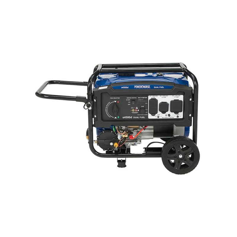 Powerhorse Generator | 4500 Surge Watt | Dual Fuel | Recoil Start - Image 3