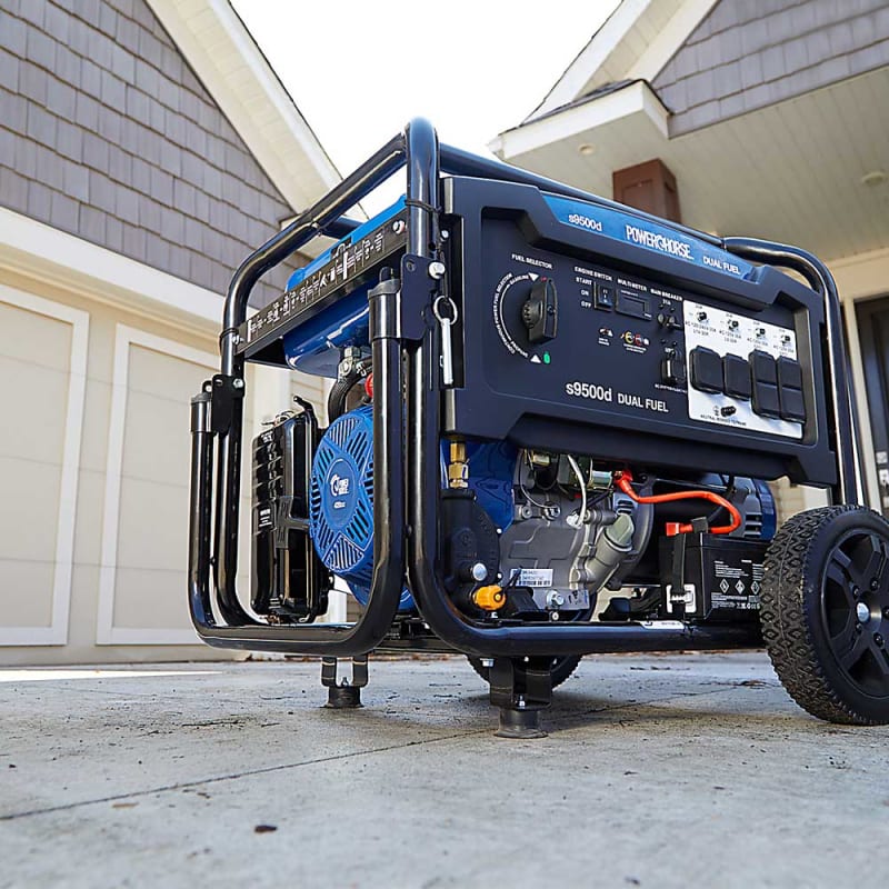 Powerhorse Generator | 9500 Surge Watt | Dual Fuel | Electric Start - Image 13