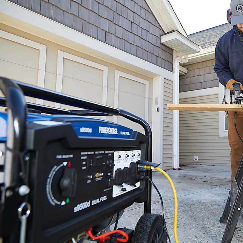 Powerhorse Generator | 9500 Surge Watt | Dual Fuel | Electric Start - Image 14