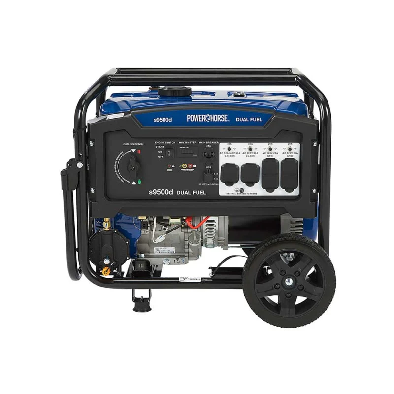 Powerhorse Generator | 9500 Surge Watt | Dual Fuel | Electric Start - Image 4