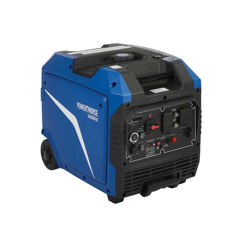 Powerhorse Inverter Generator | 5000 Surge Watt | Dual Fuel | Electric Start