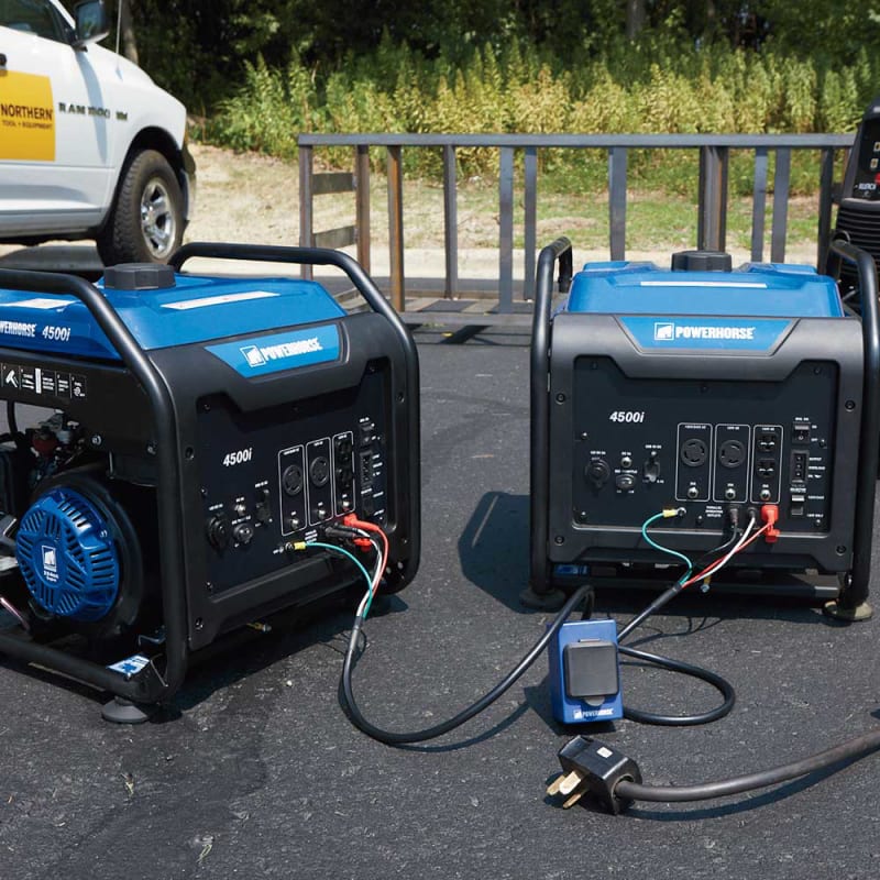 Powerhorse | Parallel Cable Kit Connects 4500W To 4500W Generator - Image 3
