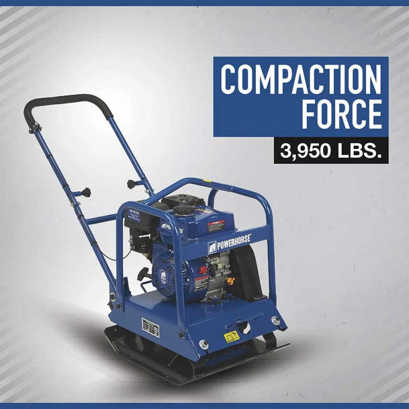 Powerhorse Plate Compactor | Single-Direction | 212cc - Image 3
