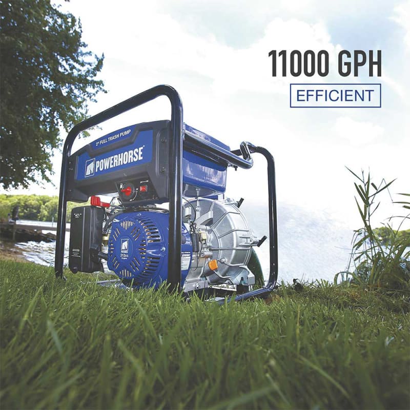 Powerhorse Trash Pump | Extended Run | 2 In. | 183 GPM - Image 11