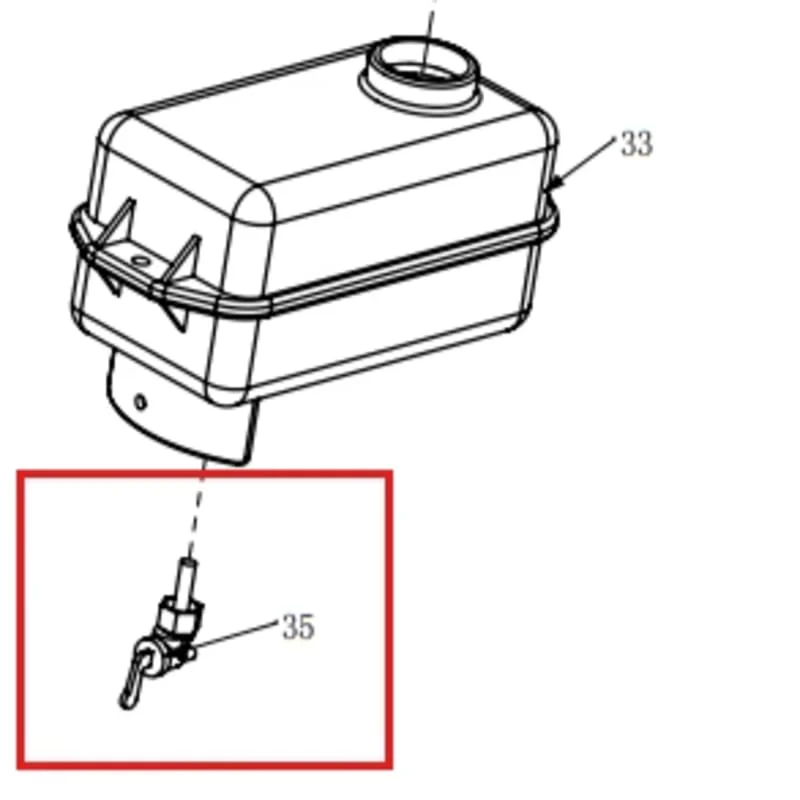 4 Stroke Carburetor for JX60H and TR68H Tamping Rammer (Part #35) - Image 2