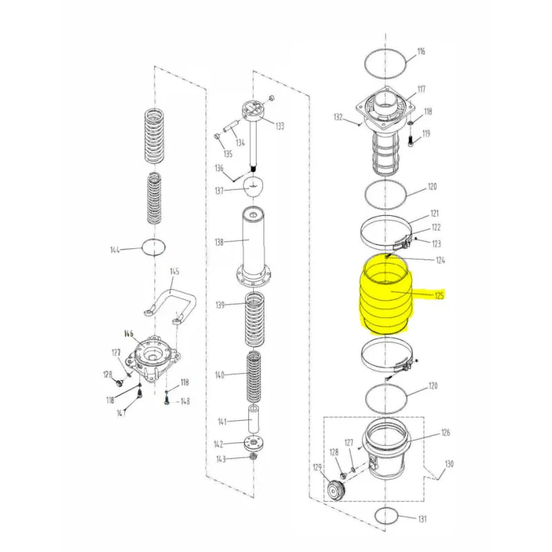 Bellow for TR68H Rammer (MRS80-803203) - Image 2