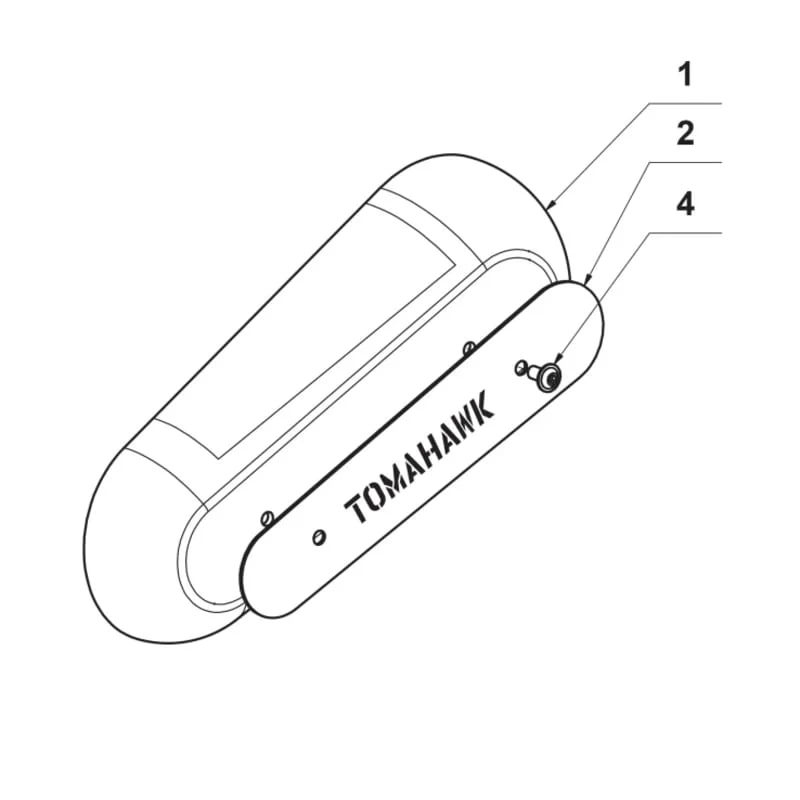 Belt Cover for TPC90H Plate Compactor (600031325A) - Image 2