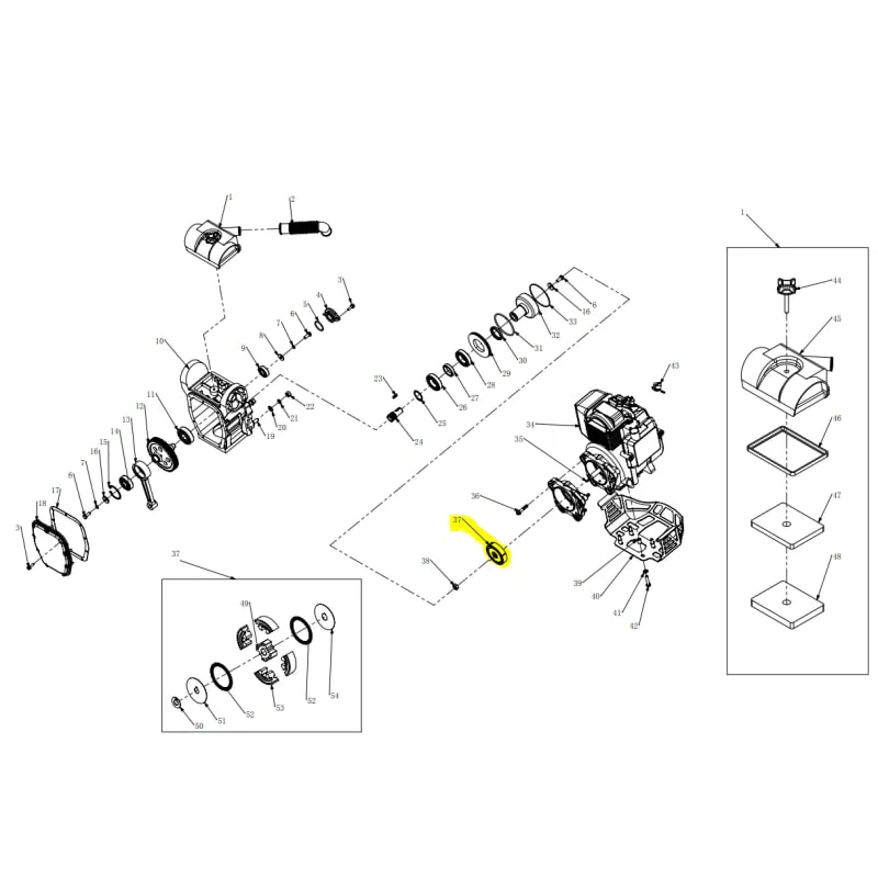 Clutch Spare Part for Rammer 4-Stroke Engine (1101-02000-1) - Image 3