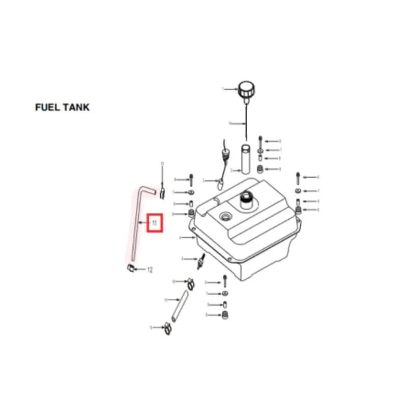 Fuel Filter Spare Part for TG9000i 9000 Watt Inverter Generator
