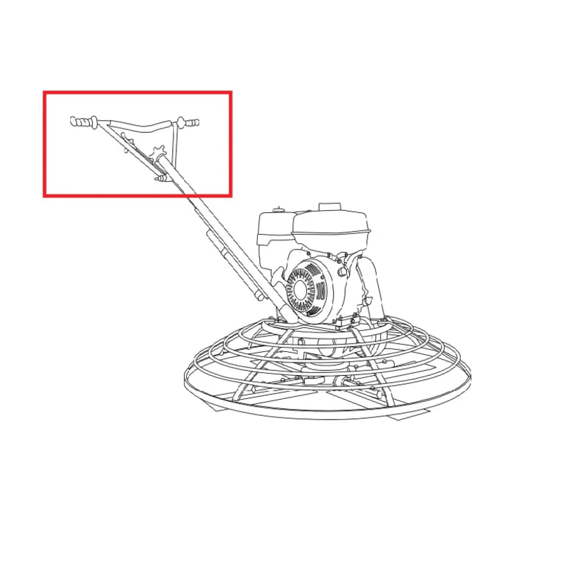 Handle Bar (P065) Spare Part for JXPT36K 36" Power Trowel Kohler - Image 4